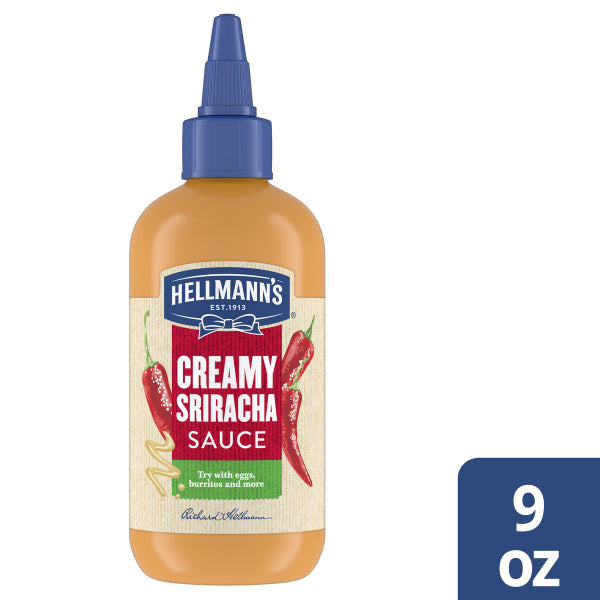 Hellmann's Creamy Sriracha Sauce 9oz