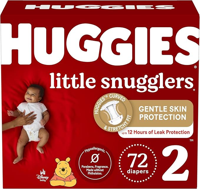 Huggies Little Snugglers Size 2 - 186ct.