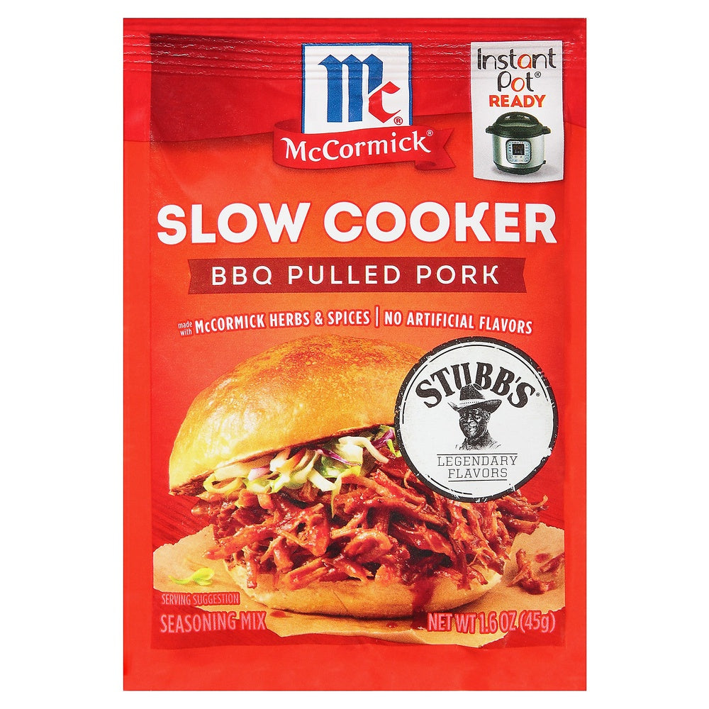 McCormick Slow Cooker BBQ Pulled Pork Mix 1.6oz