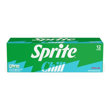 Coca Cola Soda Sprite Chill 12ct/12oz(Deposit Incl)