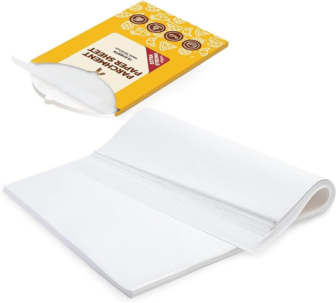 Katbite Parchment Paper Sheets White 12x16/75ct