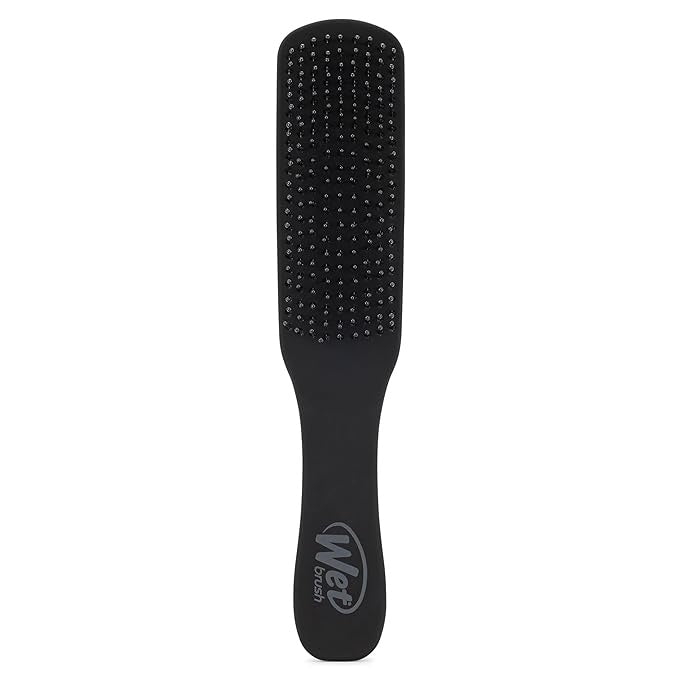 Wet Brush Detangling Hair Brush for Men, Black