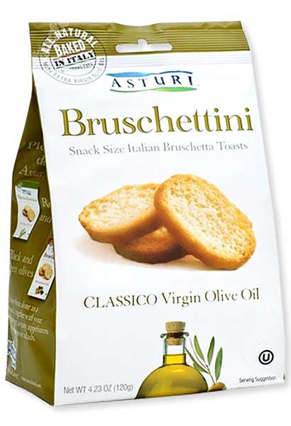 Asturi Bruschettini with Sea Salt 4.23oz