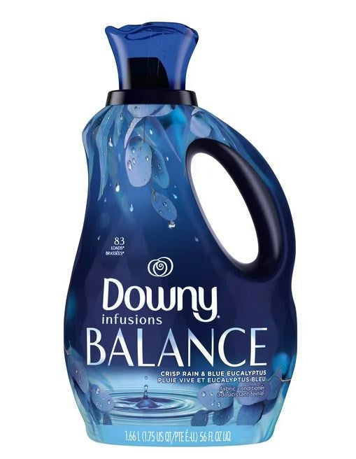 Downy Softener Infusions Balance crisp rain 56 oz