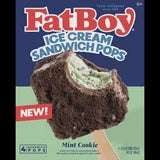 FatBoy® Mint Cookies & Cream Ice Cream Sandwich Pop -4 pk