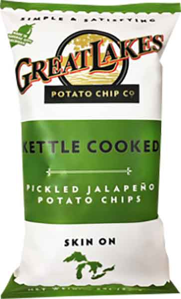 Great Lakes Chip Kettle Chips Pickled Jalapeno 8oz