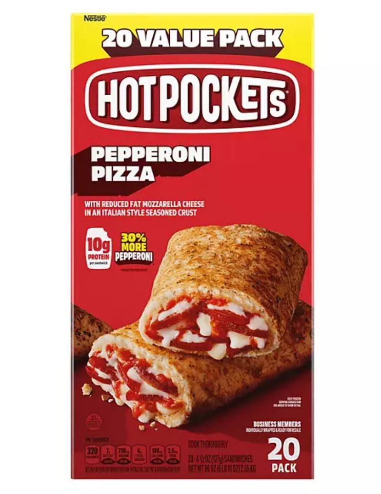 Hot Pocket Pepperoni Pizza 12pk