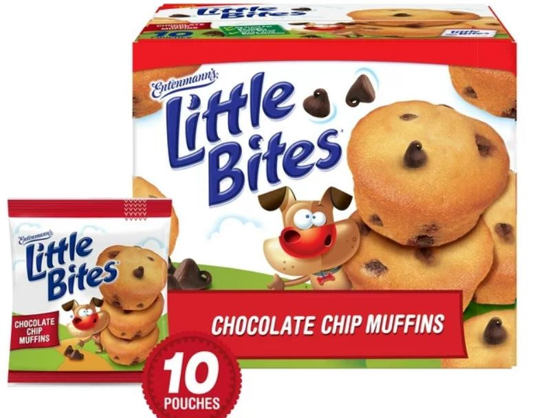 Entenmanns Little Bites Chocolate Mini Muffins10 pouches 16.5oz