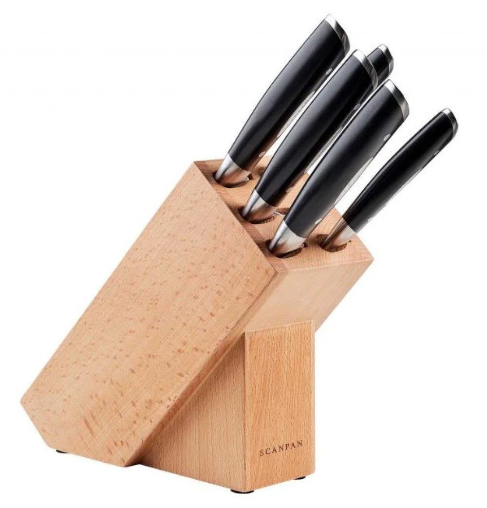 Scanpan Classic 6-Piece Knife Block Set