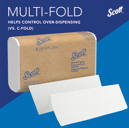 BIZ 01804 Scott Multifold Paper Towels