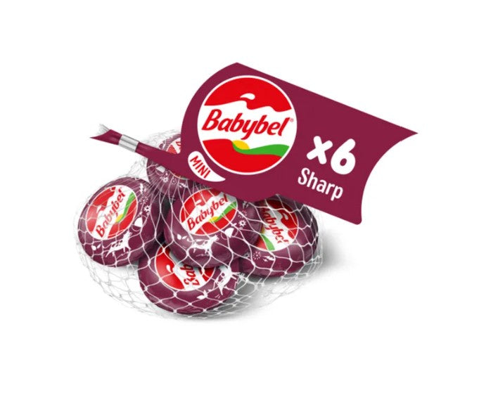 Babybel Sharp Original Cheese 6 count