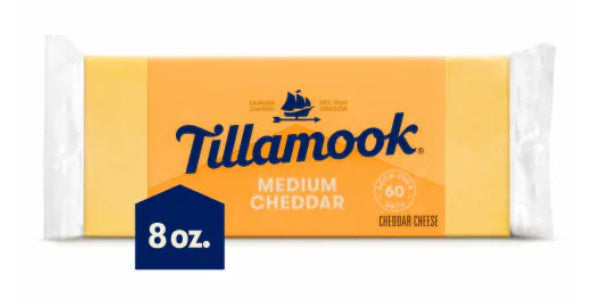 Tillamook Medium Cheddar 8oz