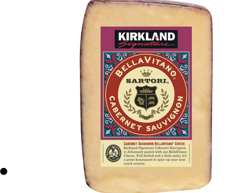 Kirkland Signature Sartori Cab Sauvignon Cheese 1lb.