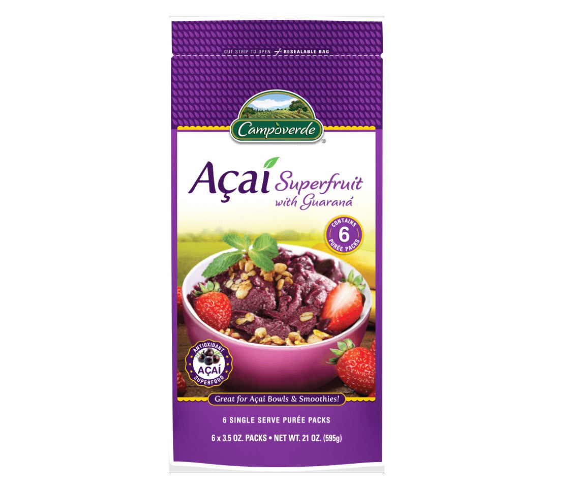 Campoverde Acai Puree Pack 1.3lb