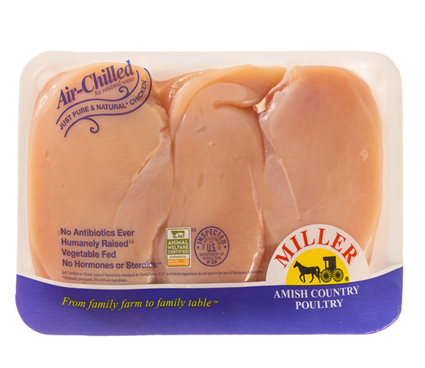 Miller Chicken Boneless Skinless Breast