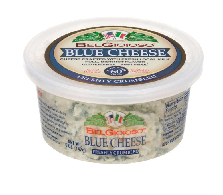 Belgioioso Blue Cheese Crumbled Cups 5oz