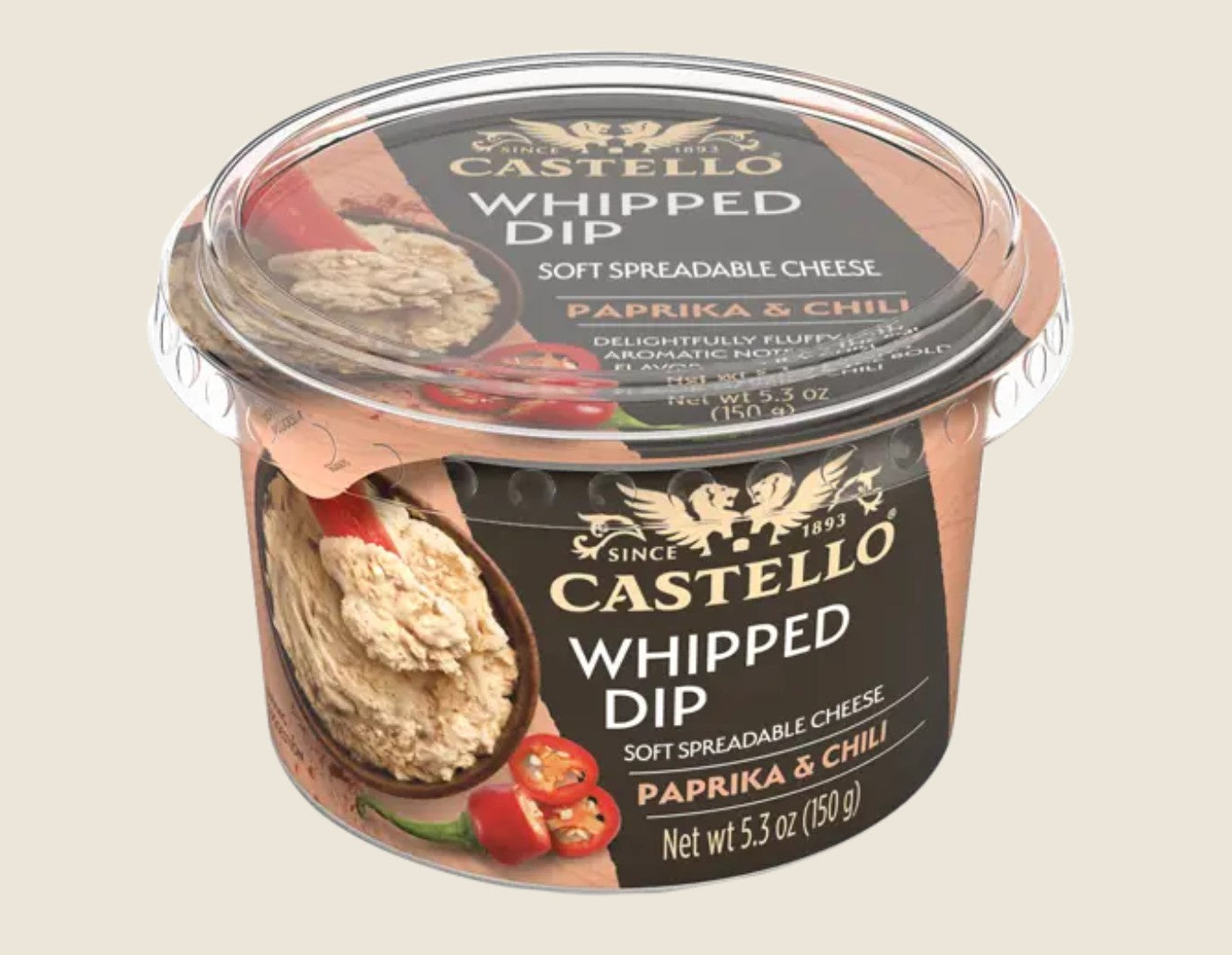 Castello Paprika and Chili Whipped Cheese Dip 5.3oz