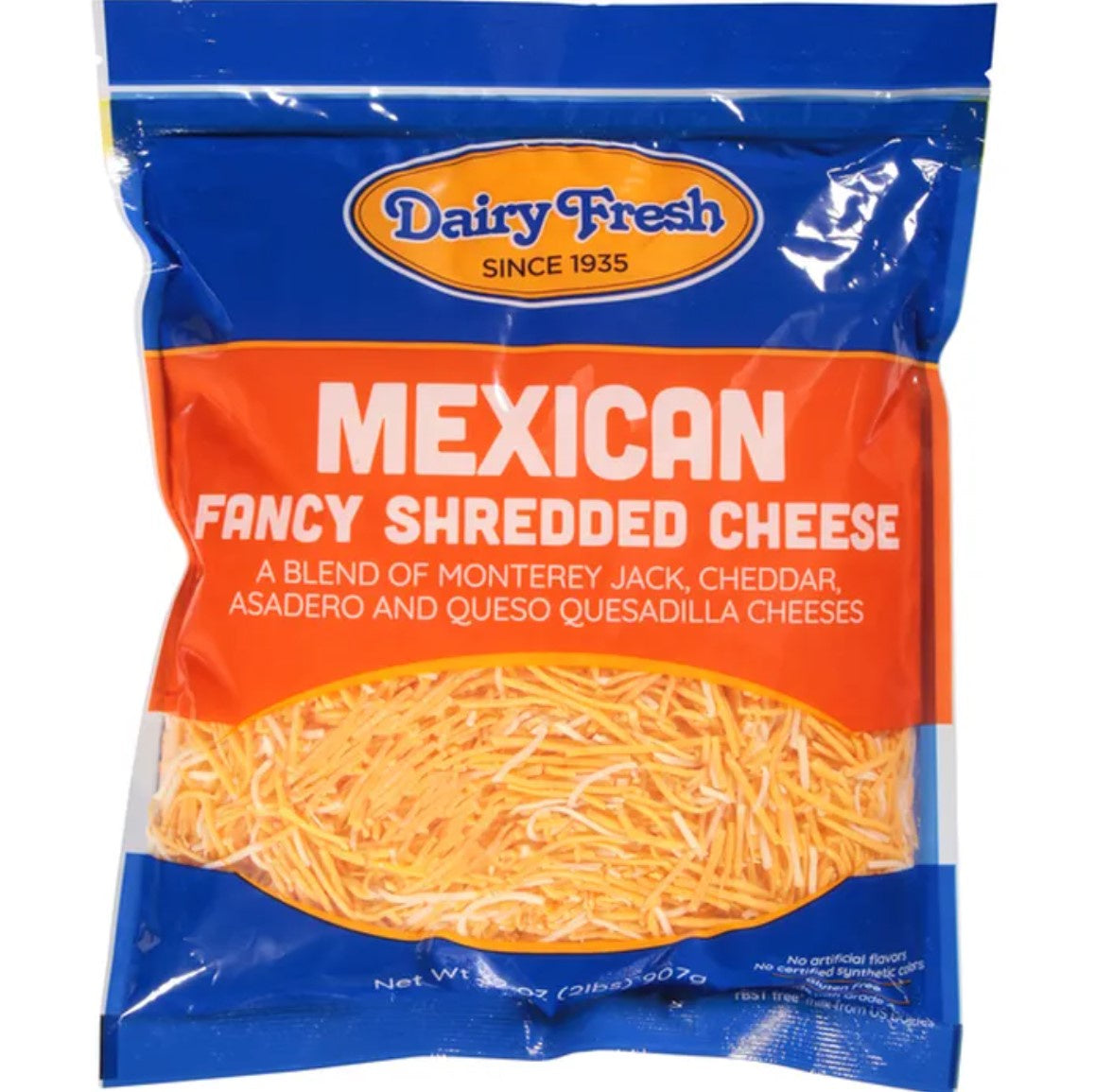 Dairy Fresh Mexican Shredded 2lbs