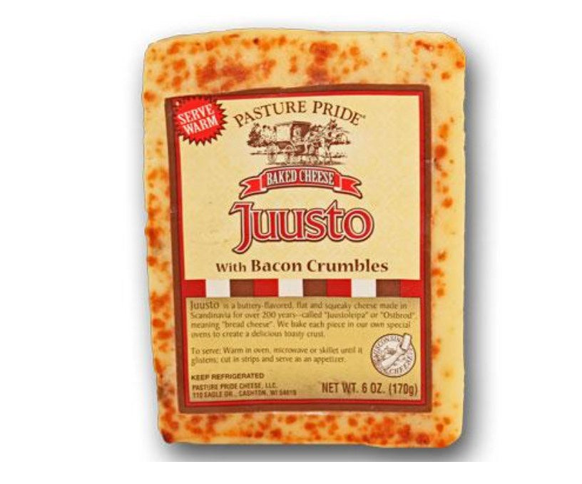 Juusto Baked Cheese Bacon Crumbles 6oz