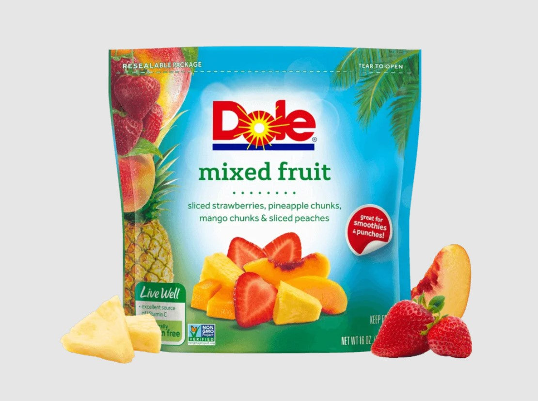 Dole Frozen Mixed Fruit 16oz.