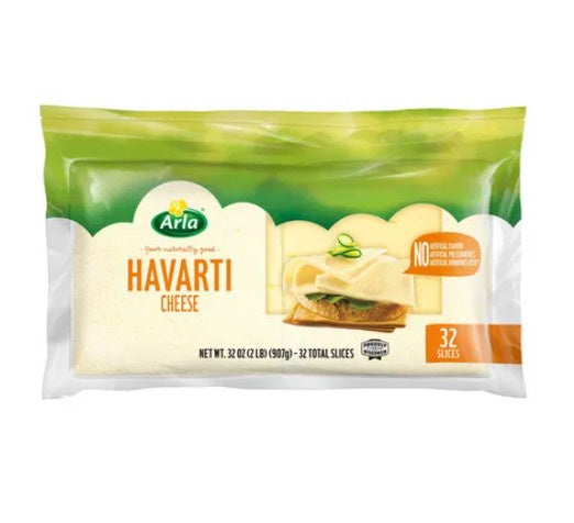 Arla Sliced Havarti Cheese 32oz