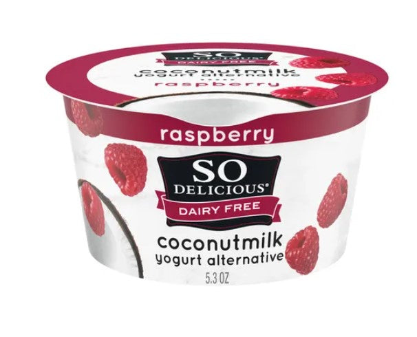 So Delicious Coconutmilk Raspberry 5.3oz