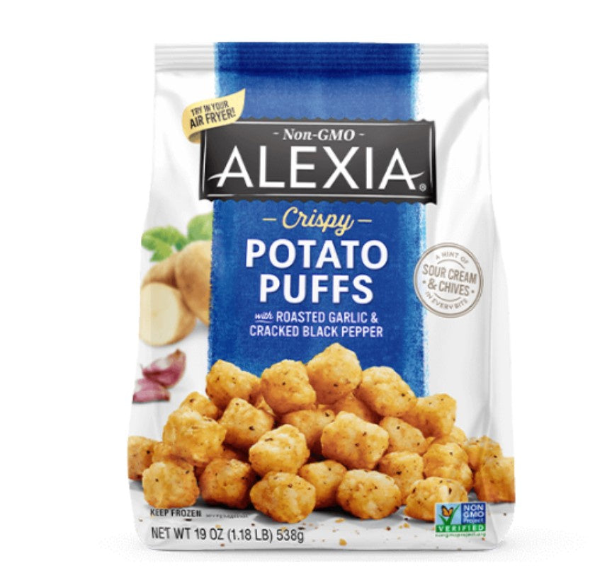 Alexia Crispy Potato Puffs w/Garlic & Pepper 19oz.