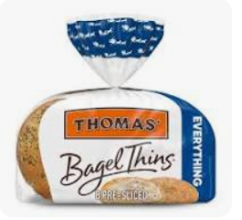 Thomas Bagel Thins Everything 13oz