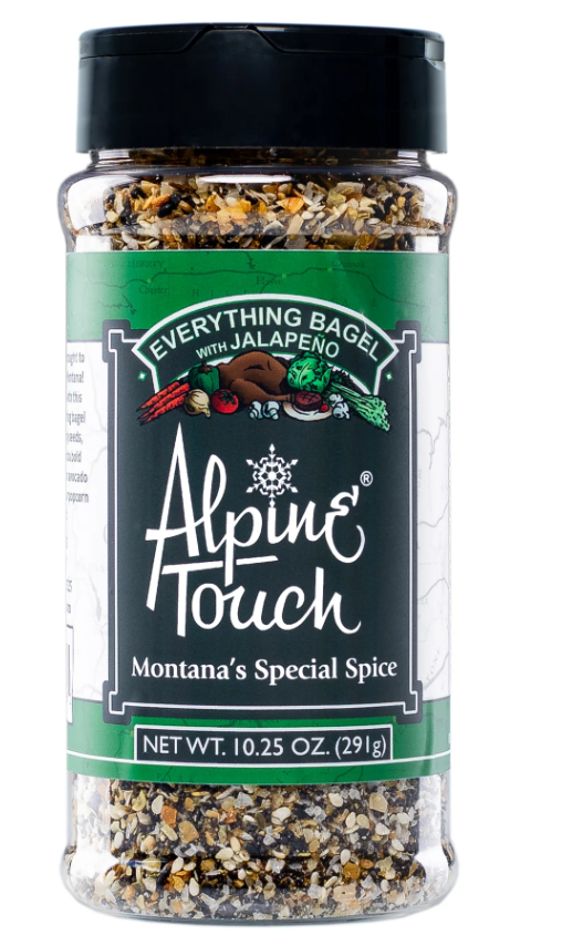 Alpine Touch Everything Bagel Seasoning with Jalapeno 10.5oz