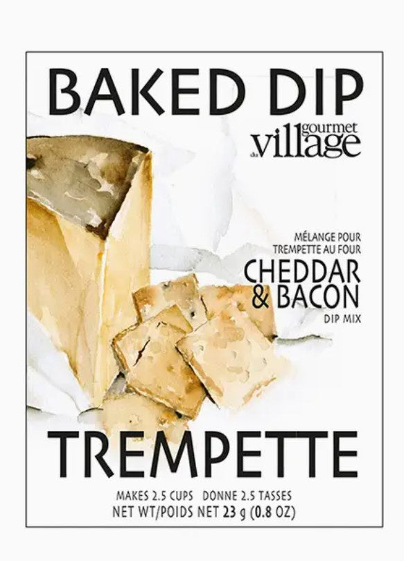 Gourmet Du Village Cheddar Bacon Baked Dip Recipe Box