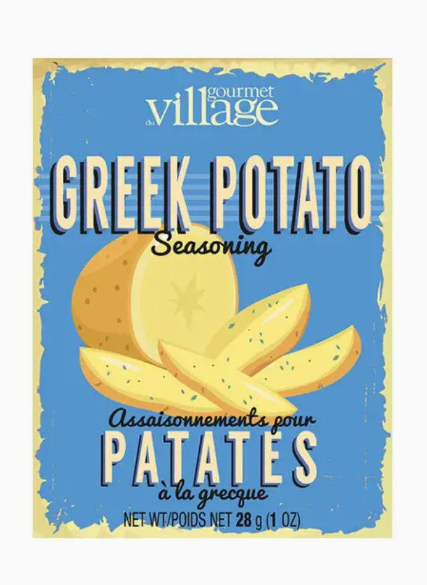 Gourmet Du Village Greek Potatoes Seasoning Recipe Box