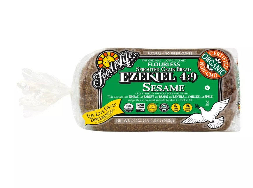 Ezekiel Sesame Sprouted Grain Bread, 24oz.