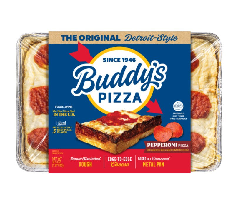 Buddy's Pepperoni Pizza Detroit Style, 31.5oz.