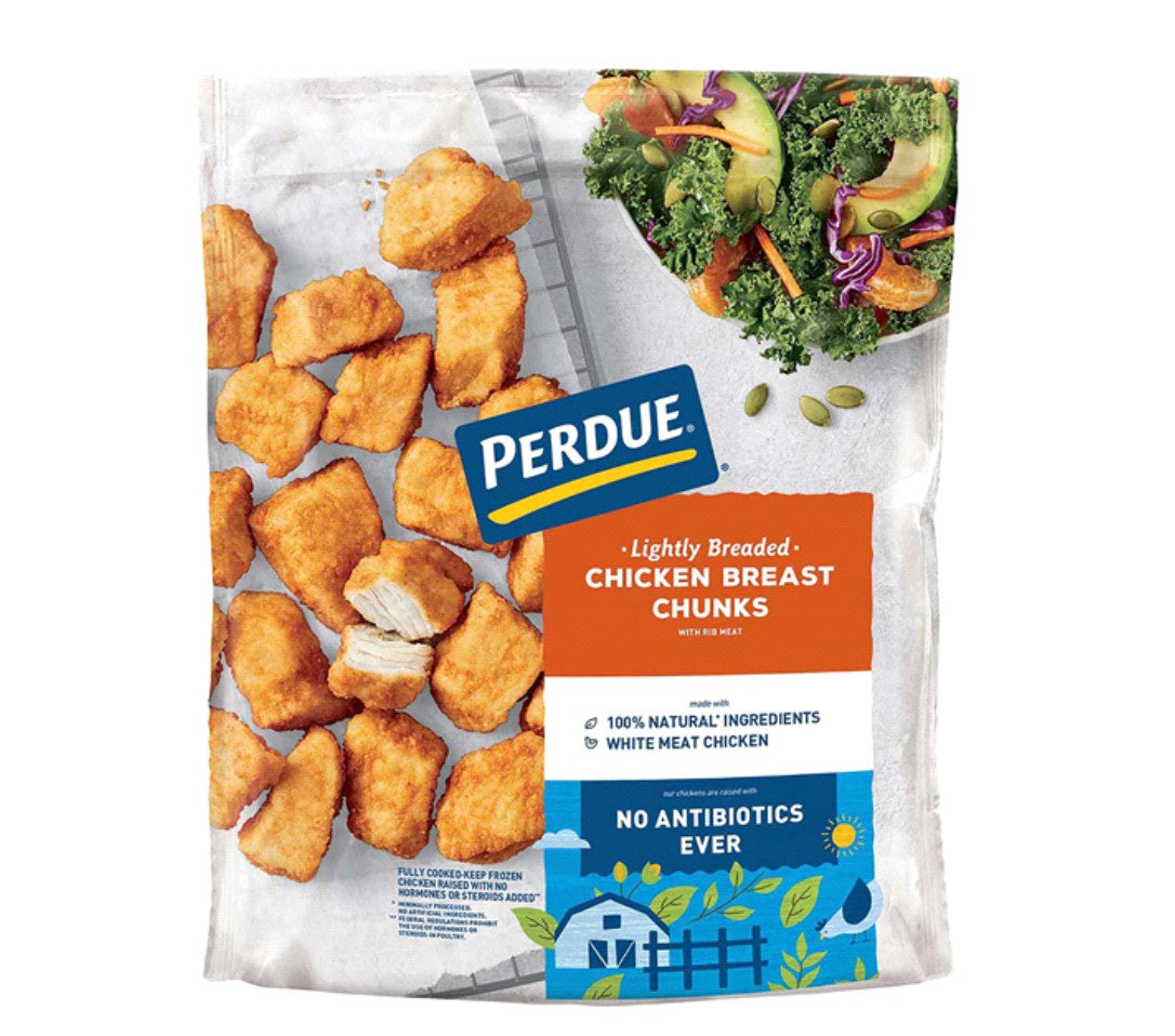 Perdue Lightly Breaded Chicken Chunk 22oz