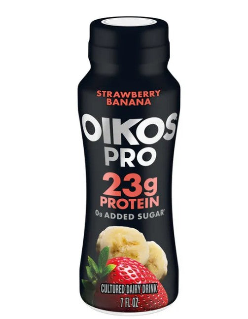 Oikos Pro Strawberry Banana Yogurt Drink 7oz