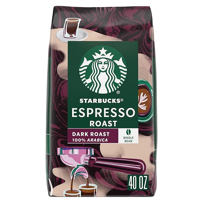 Starbucks Whole Bean Dark Roast Espresso 40oz