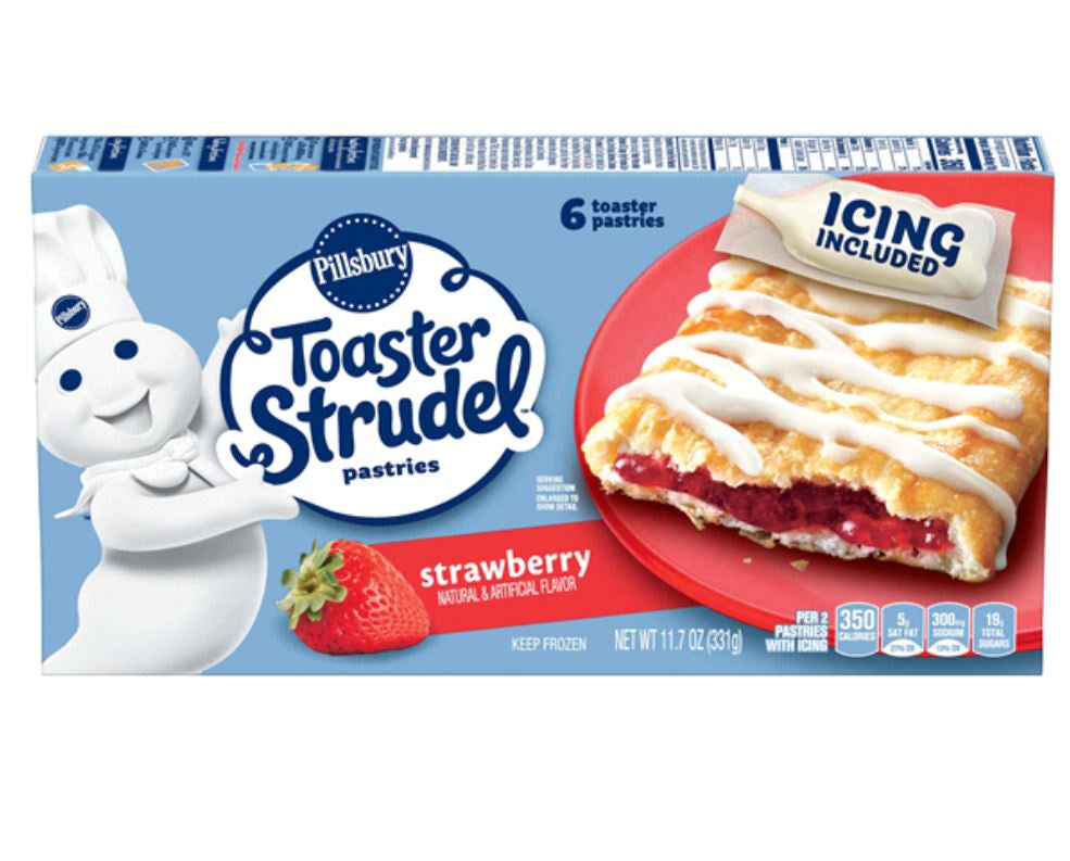 Pillsbury Toaster Strudel Strawberry 6pk