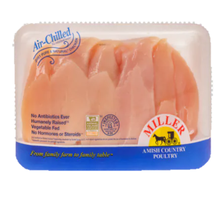 Miller Chicken Boneless Skinless Tenderloins