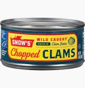 Snow's Chopped Clams 6.5oz