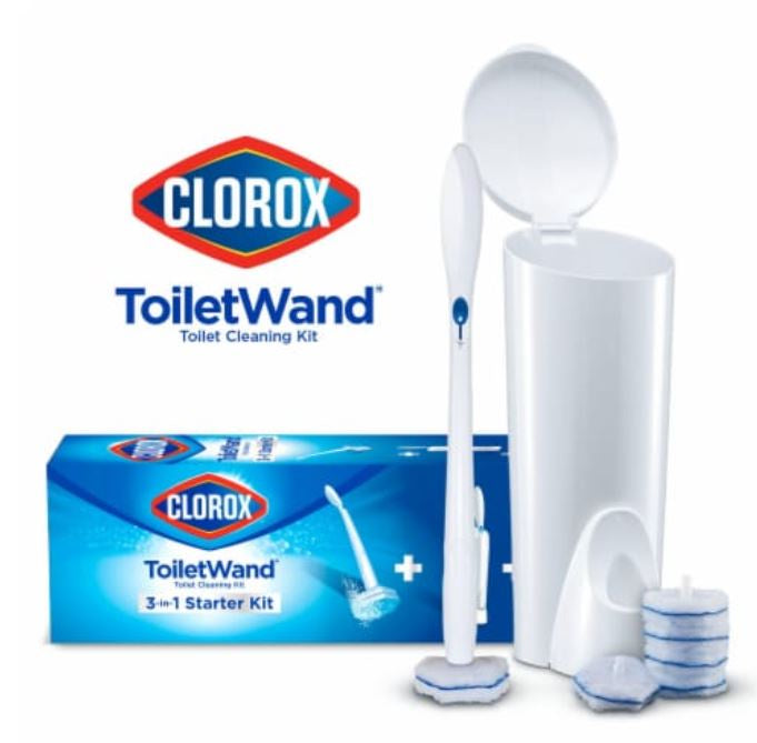 Clorox 3-in-1 Toilet Wand Starter Kit