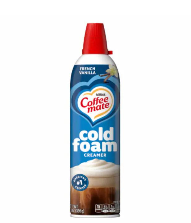 Coffeemate Cold Foam French Vanilla Creamer 14oz