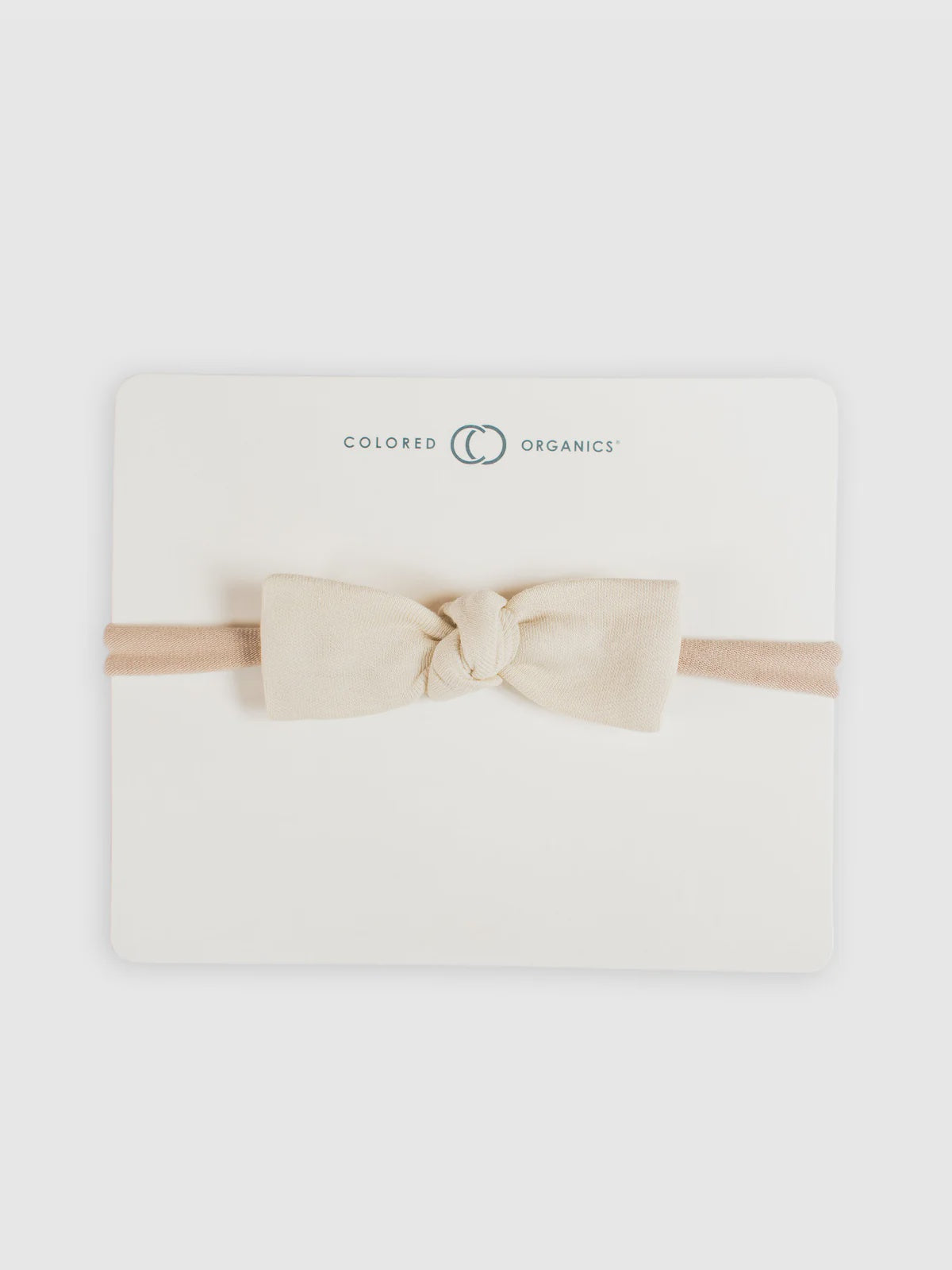 Baby Dainty Bow Headband - Natural