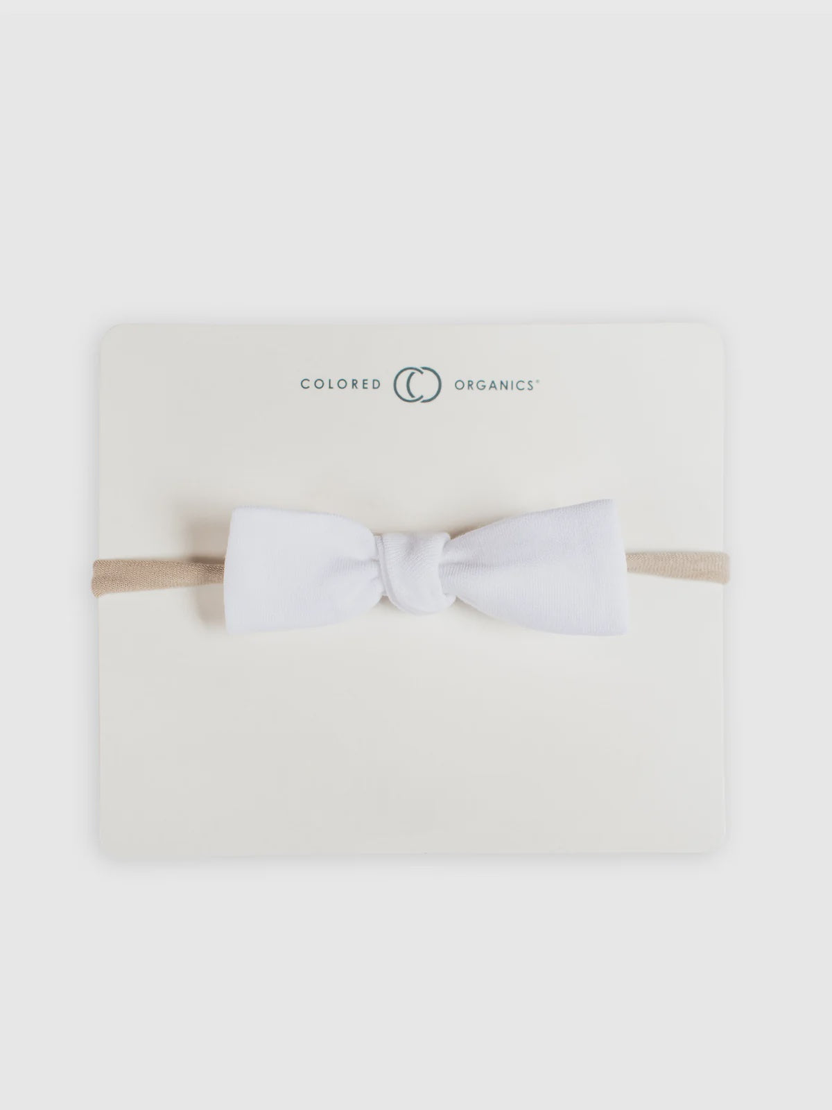 Dainty Bow Headband - White