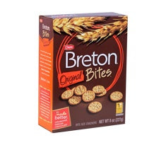 Dare Breton Crackers Original Wheat Mini 8oz