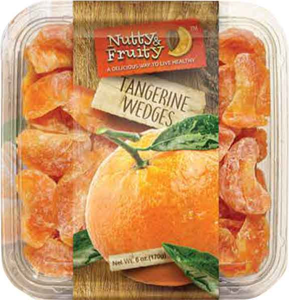 Nutty & Fruity Tangerine Wedges 6oz