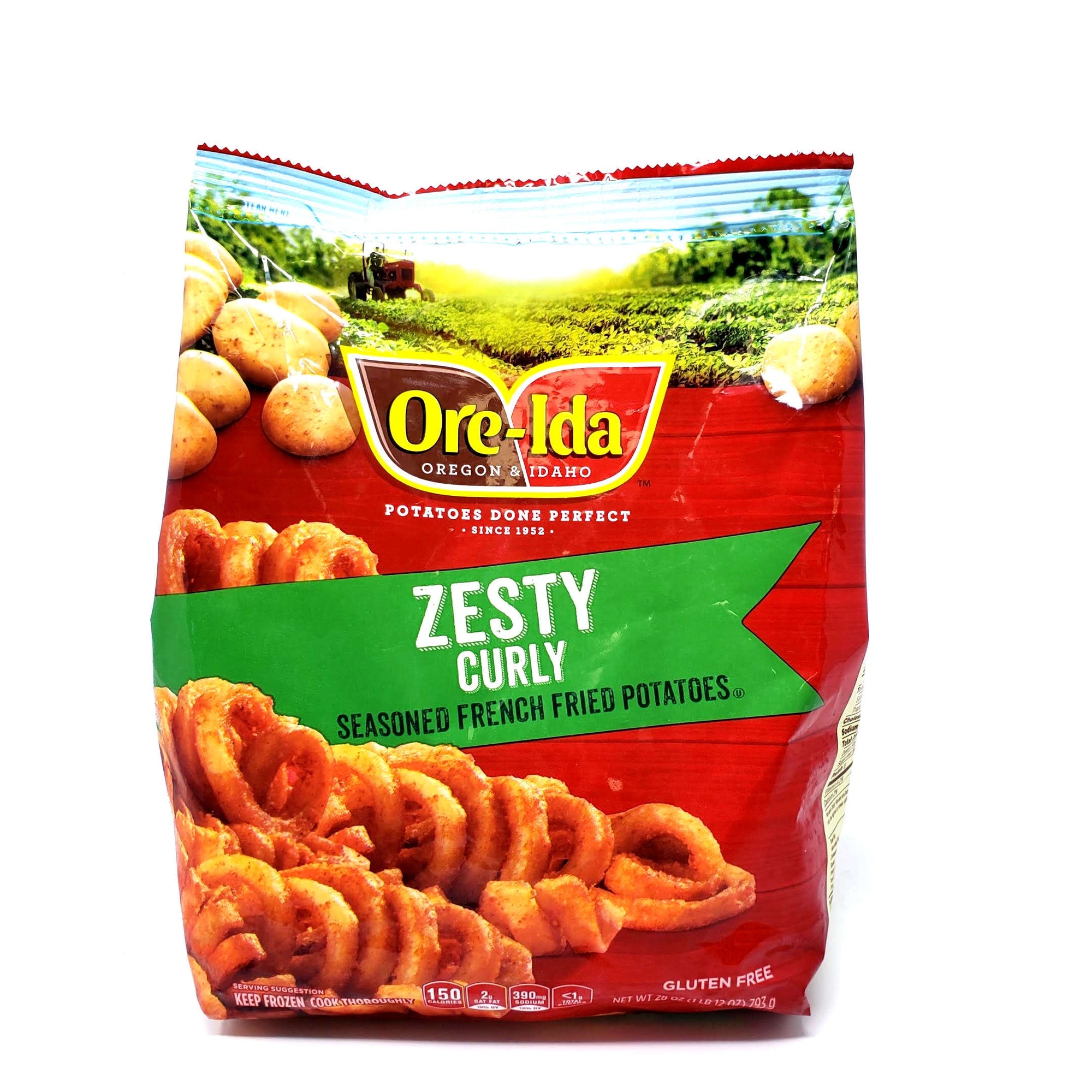 Ore Ida Zesty Curly Fries 28oz