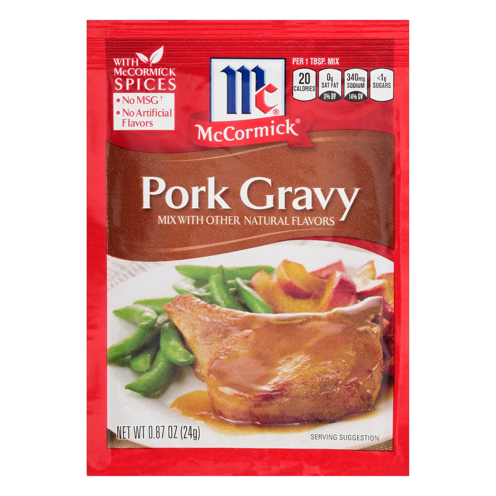 McCormick Pork Gravy Mix 0.87oz