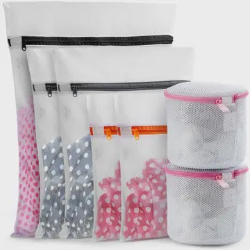 Mesh Laundry Bags for Delicates, 4 pk