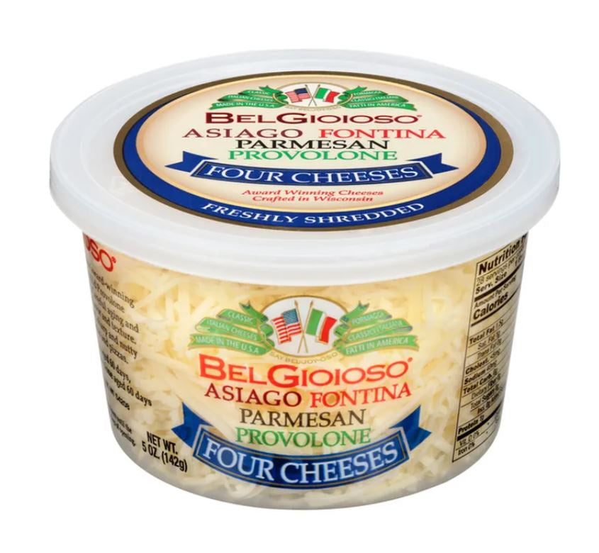 BelGioioso Four Cheese Shredded Cheese 5oz