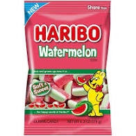 Haribo Watermelon Gummi Candy 4.1oz